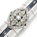 ノンブランド NON BRAND ダイヤ リング プラチナシルバー Pt900 ダイヤモンド リング 指輪 デザインリング 12号