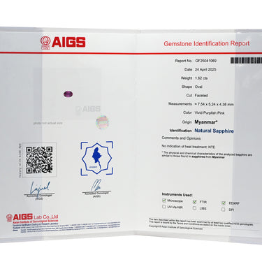 ノンブランド NON BRAND サファイア ダイヤリング プラチナシルバー Pt900 サファイア ダイヤモンド リング 指輪 紫 ピンク 非加熱 14号