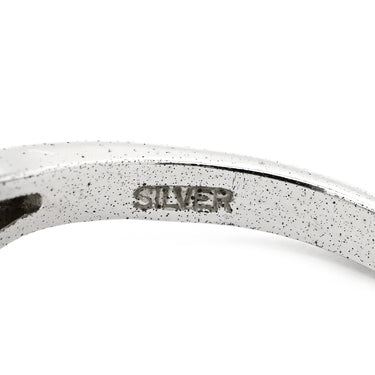 ノンブランド NON BRAND 珊瑚 ダイヤリング プラチナシルバー シルバー 珊瑚 リング 指輪 赤 サンゴ 12号