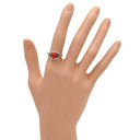 ノンブランド NON BRAND 珊瑚 ダイヤリング プラチナシルバー シルバー 珊瑚 リング 指輪 赤 サンゴ 12号