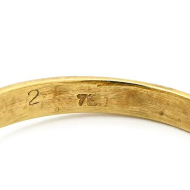 ノンブランド NON BRAND エメラルド ダイヤモンド リング イエローゴールド K18YG エメラルド ダイヤモンド リング 指輪 グリーン 緑 13号