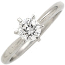 ノンブランド NON BRAND ダイヤ 立爪リング プラチナシルバー Pt900 ダイヤモンド リング 指輪 1石 1粒 16号