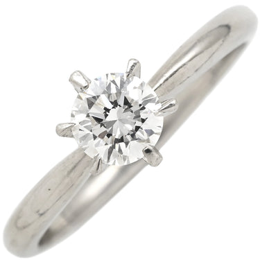 ノンブランド NON BRAND ダイヤ 立爪リング プラチナシルバー Pt900 ダイヤモンド リング 指輪 1石 1粒 16号