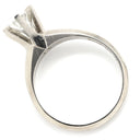 ノンブランド NON BRAND ダイヤ 立爪リング プラチナシルバー Pt900 ダイヤモンド リング 指輪 1石 1粒 11.5号