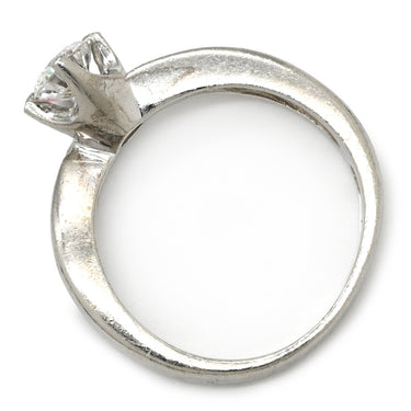 ノンブランド NON BRAND ダイヤ 立爪リング プラチナシルバー Pt850 ダイヤモンド リング 指輪 1石 1粒 5号