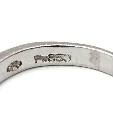 ノンブランド NON BRAND ダイヤ 立爪リング プラチナシルバー Pt850 ダイヤモンド リング 指輪 1石 1粒 5号