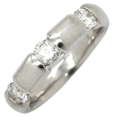 ノンブランド NON BRAND ダイヤ リング プラチナシルバー Pt900 ダイヤモンド リング 指輪 プラチナム ダイヤモンド 3粒 6号