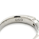 ノンブランド NON BRAND ダイヤ リング プラチナシルバー Pt900 ダイヤモンド リング 指輪 プラチナム ダイヤモンド 3粒 6号