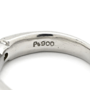 ノンブランド NON BRAND ダイヤ リング プラチナシルバー Pt900 ダイヤモンド リング 指輪 プラチナム ダイヤモンド 3粒 6号