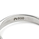 ノンブランド NON BRAND 黒蝶パール ダイヤリング プラチナシルバー Pt900 パール ダイヤモンド リング 指輪 1粒 1P 11号