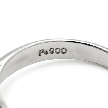 ノンブランド NON BRAND 黒蝶パール ダイヤリング プラチナシルバー Pt900 パール ダイヤモンド リング 指輪 1粒 1P 11号