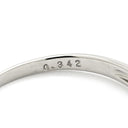 ノンブランド NON BRAND ダイヤリング プラチナシルバー Pt900 ダイヤモンド リング 指輪 1P 1石 1粒 10.5号