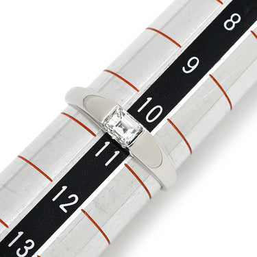 ノンブランド NON BRAND ダイヤリング プラチナシルバー Pt900 ダイヤモンド リング 指輪 1P 1石 1粒 10.5号