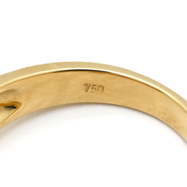 ノンブランド NON BRAND ルビー ダイヤリング イエローゴールド K18YG ルビー ダイヤモンド リング 指輪 レッド 赤 12号