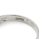 ノンブランド NON BRAND ブルーサファイア ダイヤリング プラチナシルバー Pt900 サファイア ダイヤモンド リング 指輪 青 8.5号