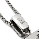 ノンブランド NON BRAND ダイヤペンダント ホワイトゴールド K18WG ダイヤモンド 色石 ネックレス 750 18K