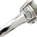 ノンブランド NON BRAND オパール ダイヤリング プラチナシルバー Pt900 オパール ダイヤモンド リング 指輪 15号