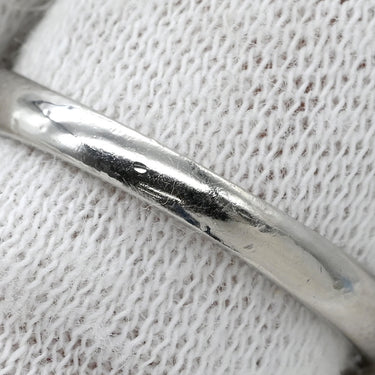 ノンブランド NON BRAND 珊瑚 ダイヤリング プラチナシルバー Pt900 珊瑚 ダイヤモンド リング 指輪 赤 サンゴ 14号