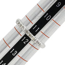 ノンブランド NON BRAND ダイヤリング ホワイトゴールド K14WG ダイヤモンド リング 指輪 WG 14K ダイヤモンド 一文字 10.5号