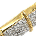 ノンブランド NON BRAND イエローゴールド K18YG ダイヤモンド ペンダントトップ ネックレストップ Au750 18K 18金 パヴェダイヤ