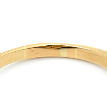 ノンブランド NON BRAND ブルーサファイア ダイヤリング イエローゴールド×ブルー K18YG ダイヤモンド リング 指輪 Au750 18K 18金 透かしハートモチーフ 20号