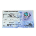 ノンブランド NON BRAND エメラルド ダイヤリング プラチナシルバー×イエローゴールド Pt900 K18YG ダイヤモンド エメラルド リング 指輪 ヘイローデザイン Pt×K18 コンビ プラチナム 9.5号