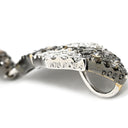 ノンブランド NON BRAND ホワイトゴールド K18WG ダイヤモンド ペンダントトップ Au750 18K 18金 ネックレストップ ブラウン ダイヤ ひし形 ドロップ