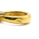 ノンブランド NON BRAND ホワイトゴールド×イエローゴールド K18WG K18YG ダイヤモンド ペンダントトップ ペンダントヘッド Au750 18K 18金 WG×YGコンビ ダイヤ 雫型 しずく 涙型 ティアドロップ