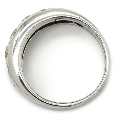 ノンブランド NON BRAND ダイヤリング プラチナシルバー Pt900 ダイヤモンド リング 指輪 5連ダイヤ 5粒 5p Pt900 プラチナ ダイヤモンド 13号