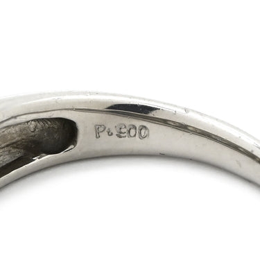 ノンブランド NON BRAND ダイヤリング プラチナシルバー Pt900 ダイヤモンド リング 指輪 5連ダイヤ 5粒 5p Pt900 プラチナ ダイヤモンド 13号