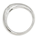 ノンブランド NON BRAND プラチナシルバー Pt900 ダイヤモンド リング 指輪 プラチナム 1P 1石 1粒 プリンセスカット ダイヤ マリッジ ブライダルリング フラッシュセッティング 10号