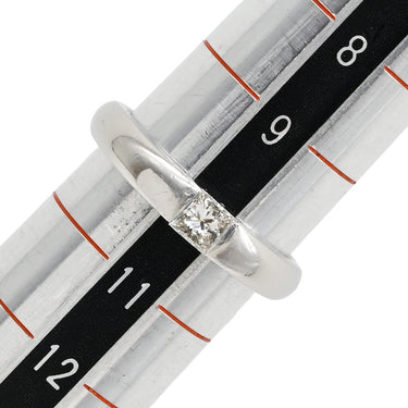 ノンブランド NON BRAND プラチナシルバー Pt900 ダイヤモンド リング 指輪 プラチナム 1P 1石 1粒 プリンセスカット ダイヤ マリッジ ブライダルリング フラッシュセッティング 10号