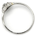 ノンブランド NON BRAND ダイヤモンド リング プラチナシルバー Pt900 ダイヤモンド リング 指輪 プラチナム ダイヤ フラワーモチーフ 花 11号