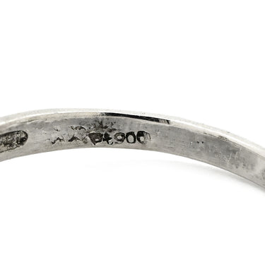 ノンブランド NON BRAND ダイヤモンド リング プラチナシルバー Pt900 ダイヤモンド リング 指輪 プラチナム ダイヤ フラワーモチーフ 花 11号