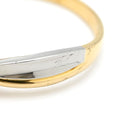 ノンブランド NON BRAND ダイヤ コンビリング イエローゴールドXプラチナシルバー K18YG Pt900 ダイヤモンド リング 指輪 1P 1粒ダイヤ 11.5号