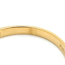 ノンブランド NON BRAND ダイヤ コンビリング イエローゴールドXプラチナシルバー K18YG Pt900 ダイヤモンド リング 指輪 1P 1粒ダイヤ 11.5号