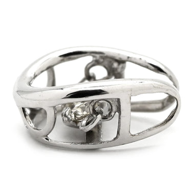 ノンブランド NON BRAND ダイヤ ペンダントトップ ホワイトゴールド K18WG ダイヤモンド ペンダントトップ 1P 1粒 ペンダントヘッド 18K 18金 750