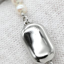 ノンブランド NON BRAND パールホワイト パール シルバー ネックレス あこやパール ホワイト SV silver