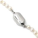 ノンブランド NON BRAND パールホワイト パール シルバー ネックレス あこやパール ホワイト SV silver