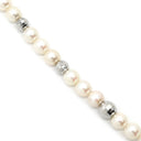 ノンブランド NON BRAND パールホワイト パール シルバー ネックレス あこやパール ホワイト SV silver