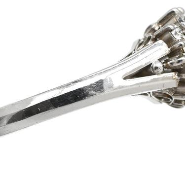 ノンブランド NON BRAND エメラルド ダイヤモンド リング プラチナシルバー Pt900 エメラルド ダイヤモンド リング 指輪 グリーン 緑 スクエア 12号