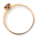 ノンブランド NON BRAND ダイヤリング ピンクゴールド K18PG ダイヤモンド リング 指輪 7.5号