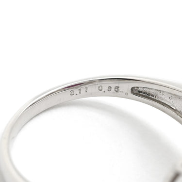 ノンブランド NON BRAND ルビー ダイヤリング プラチナシルバー Pt950 ルビー ダイヤモンド リング 指輪 レッド 赤 12号