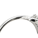 ノンブランド NON BRAND エメラルド ダイヤモンド リング プラチナシルバー Pt850 エメラルド ダイヤモンド リング 指輪 グリーン 緑 Pt850 16号