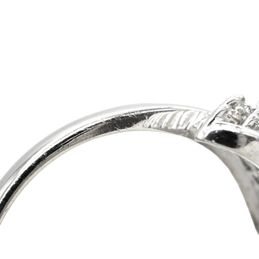 ノンブランド NON BRAND エメラルド ダイヤモンド リング プラチナシルバー Pt850 エメラルド ダイヤモンド リング 指輪 グリーン 緑 Pt850 16号