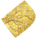 ノンブランド NON BRAND K18 ダイヤ イエローゴールド K18YG ダイヤモンド ブローチ ペンダントトップ