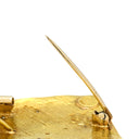 ノンブランド NON BRAND K18 ダイヤ イエローゴールド K18YG ダイヤモンド ブローチ ペンダントトップ