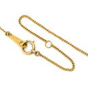 ノンブランド NON BRAND ダイヤペンダント イエローゴールド K18YG ダイヤモンド ネックレス 750 18K 1P 1粒ダイヤ YG