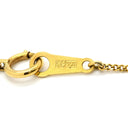 ノンブランド NON BRAND ダイヤペンダント イエローゴールド K18YG ダイヤモンド ネックレス 750 18K 1P 1粒ダイヤ YG