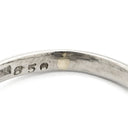 ノンブランド NON BRAND アコヤパール ダイヤリング プラチナシルバー Pt850 パール ダイヤモンド リング 指輪 1粒 1P 11号